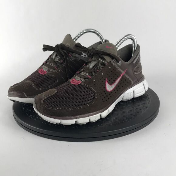 Nike Free 7.0 Brown Suede Athletic Running Shoes 315918-201 Women’s Size 8 - Picture 1 of 12